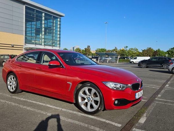 BMW 4-Series Saloon, Diesel, 2016, Red
