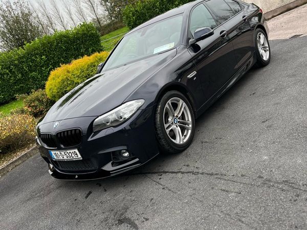 BMW 5-Series Saloon, Diesel, 2016, Black