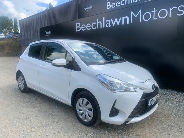 Toyota Vitz Hatchback, Petrol, 2018, White