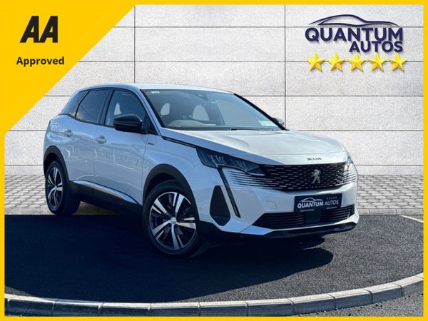 Peugeot 3008 SUV, Petrol Plug-in Hybrid, 2022, White