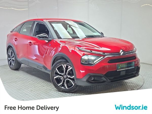 Citroen e-C4 Hatchback, Electric, 2022, Red