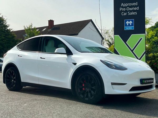 Tesla Model Y MPV, Electric, 2024, White