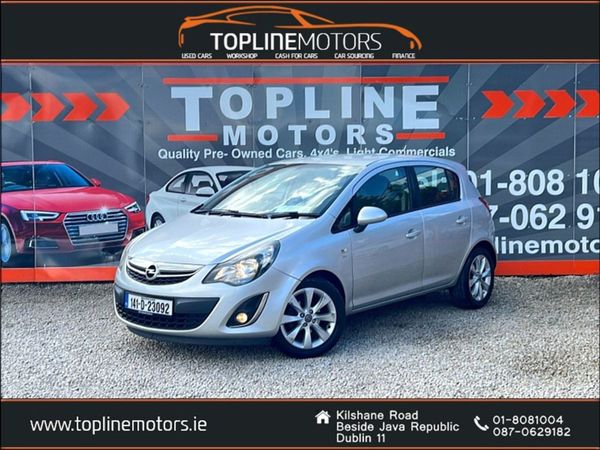 Opel Corsa Hatchback, Petrol, 2014, Silver