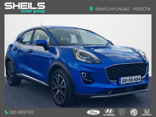 Ford Puma MPV, Petrol Hybrid, 2023, Blue