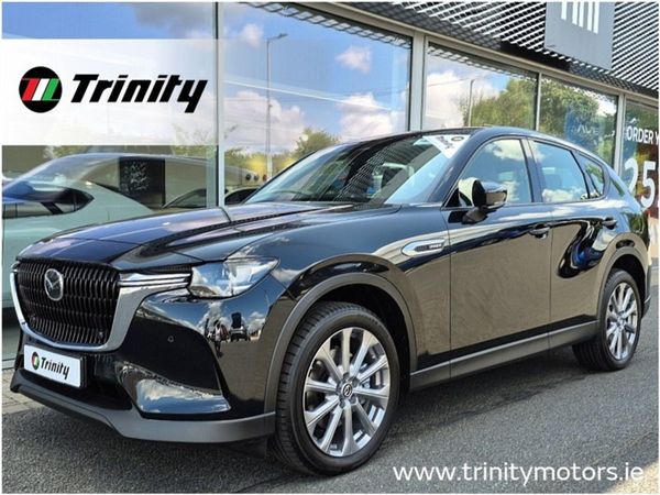 Mazda CX-60 SUV, Petrol Plug-in Hybrid, 2025, Black
