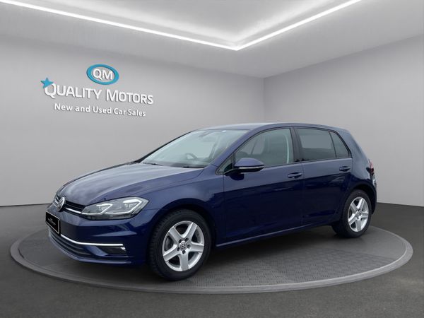 Volkswagen Golf Hatchback, Petrol, 2018, Blue