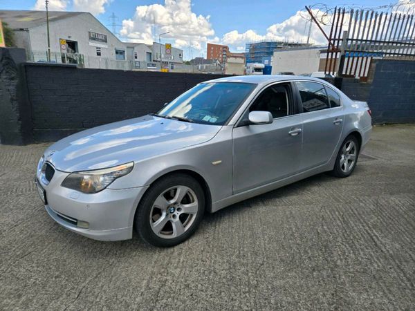 BMW 5-Series Saloon, Diesel, 2008, Silver