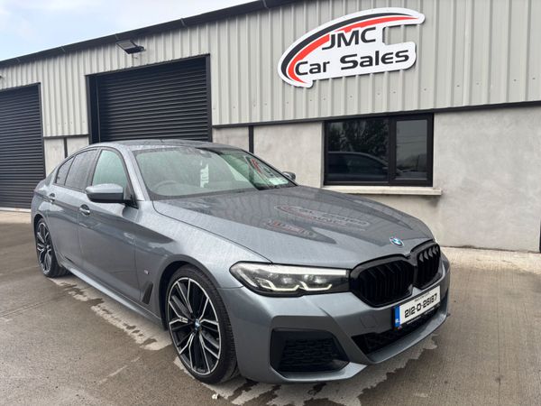 BMW 5-Series Saloon, Diesel, 2021, Blue