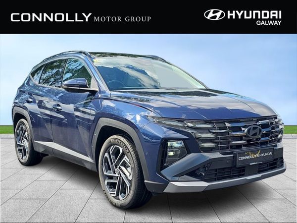 Hyundai Tucson SUV, Petrol Plug-in Hybrid, 2025, Blue
