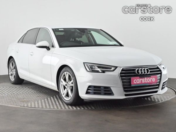 Audi A4 Saloon, Petrol, 2017, White