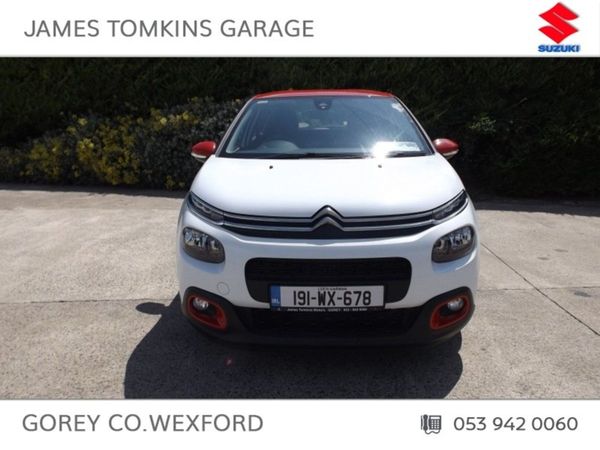 Citroen C3 Hatchback, Petrol, 2019, White