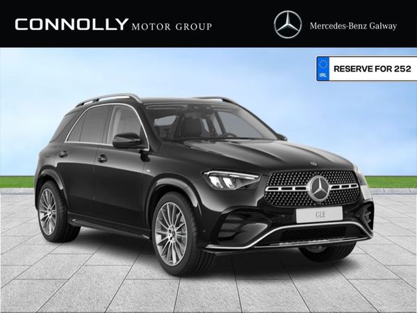 Mercedes-Benz GLE SUV, Diesel Plug-in Hybrid, 2025, Black