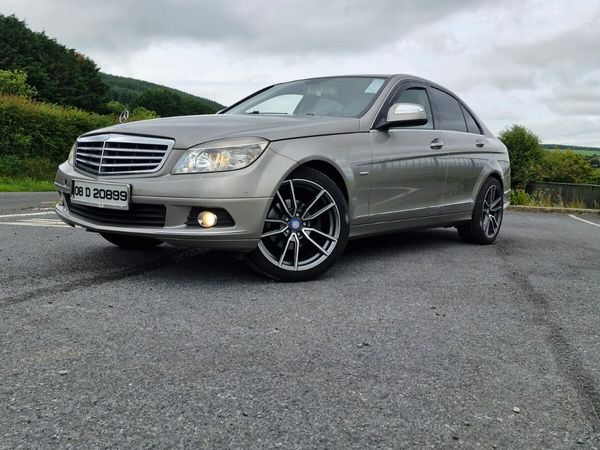Mercedes-Benz C-Class Saloon, Petrol, 2008, Silver
