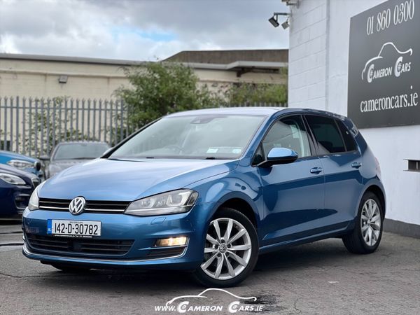 Volkswagen Golf Hatchback, Petrol, 2014, Blue