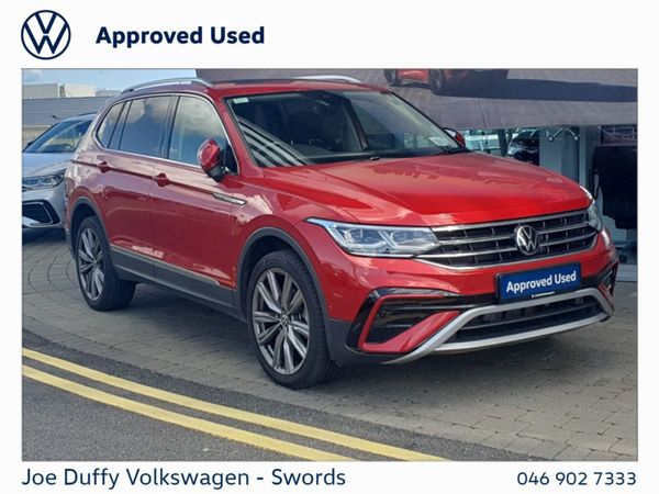Volkswagen Tiguan SUV, Diesel, 2024, Red