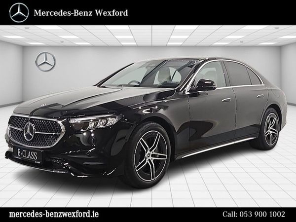 Mercedes-Benz E-Class Saloon, Diesel Plug-in Hybrid, 2025, Black