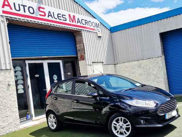 Ford Fiesta Hatchback, Petrol, 2017, Black