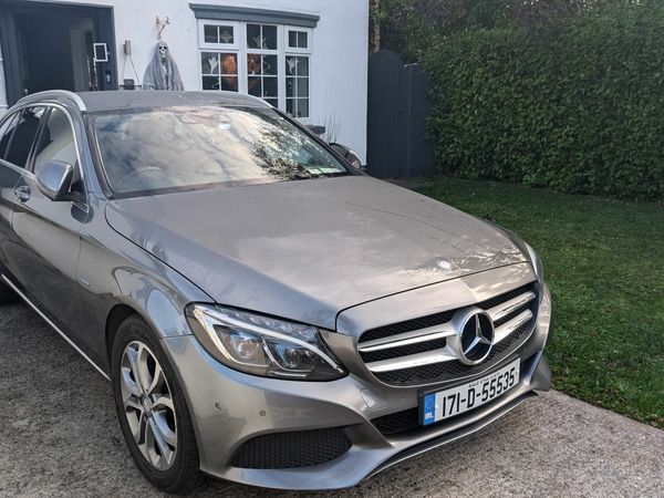 Mercedes-Benz C-Class Estate, Petrol Plug-in Hybrid, 2017, Grey