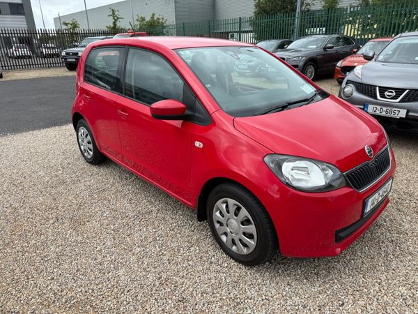 Skoda Citigo Hatchback, Petrol, 2014, Red