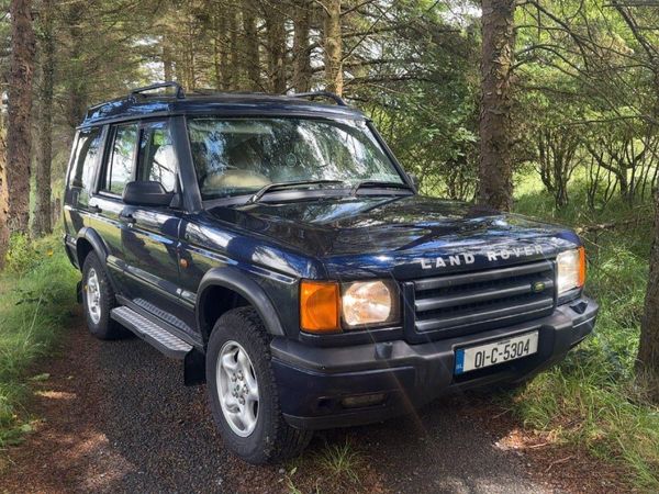Land Rover Discovery SUV, Diesel, 2001, Blue