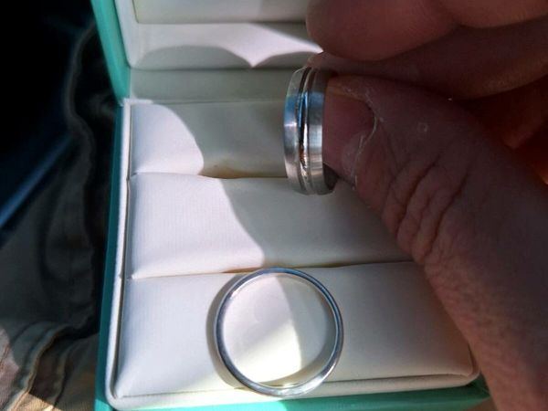 Wedding band rings (mans left only) for sale in Co. Waterford for €600 ...