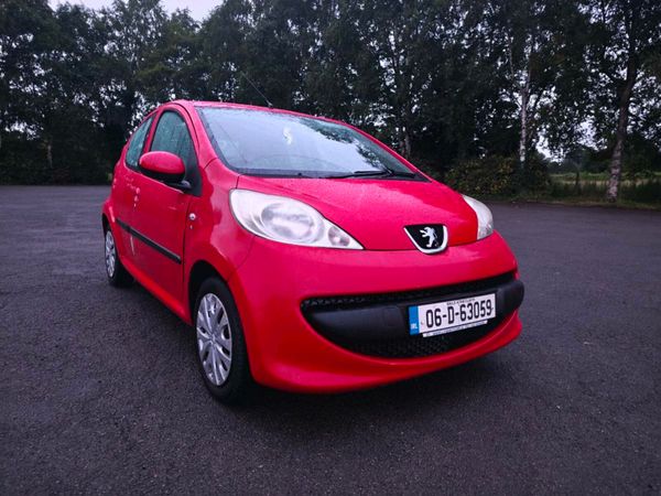 Peugeot 107 Hatchback, Petrol, 2006, Red