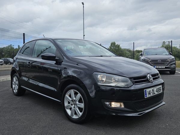 Volkswagen Polo Hatchback, Petrol, 2014, Black