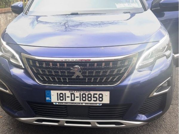 Peugeot 3008 MPV, Petrol, 2018, Blue