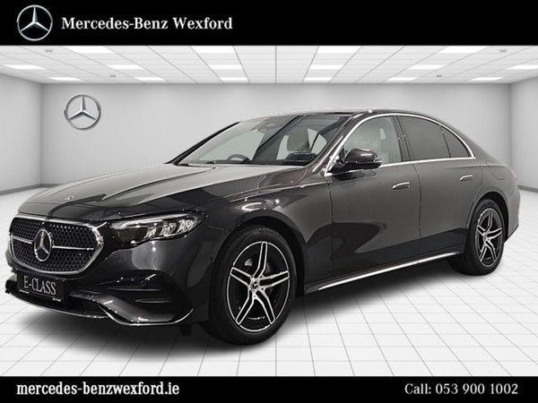 Mercedes-Benz E-Class Saloon, Diesel Plug-in Hybrid, 2025, Black