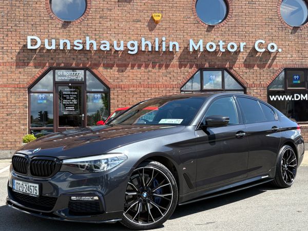 BMW 5-Series Saloon, Petrol Plug-in Hybrid, 2017, Grey