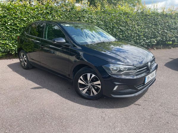 Volkswagen Polo Hatchback, Petrol, 2019, Black