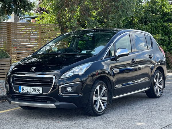 Peugeot 3008 SUV, Diesel, 2016, Black