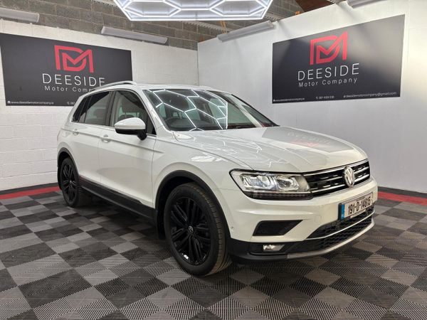 Volkswagen Tiguan SUV, Diesel, 2019, White