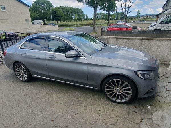 Mercedes-Benz C-Class Saloon, Diesel, 2015, Silver
