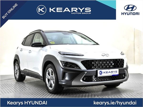 Hyundai KONA Crossover, Petrol, 2022, White