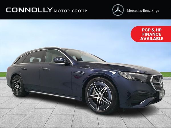 Mercedes-Benz E-Class Estate, Diesel Plug-in Hybrid, 2024, Blue