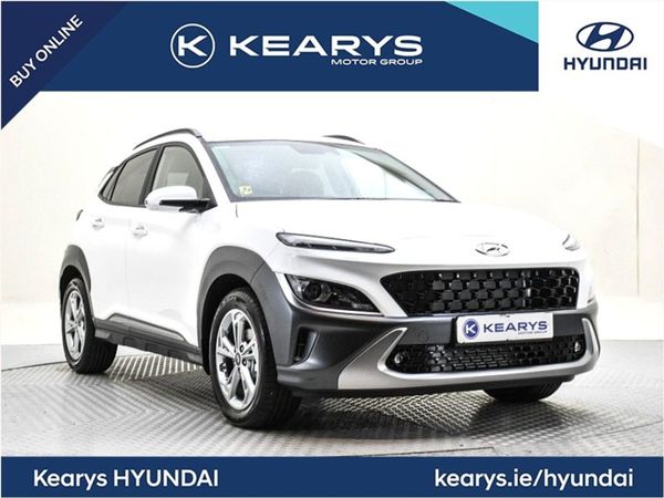 Hyundai KONA Crossover, Petrol, 2022, White