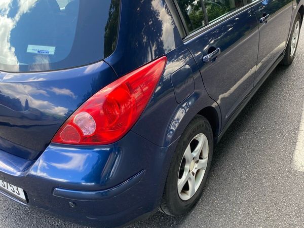 Nissan Tiida Hatchback, Petrol, 2008, Blue