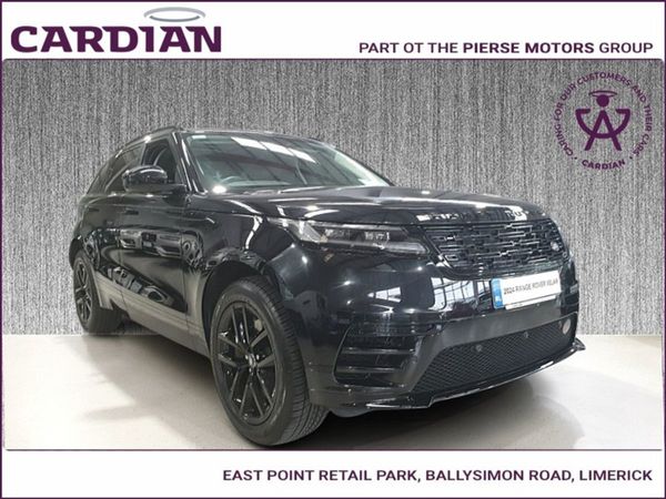Land Rover Range Rover Velar SUV, Petrol Hybrid, 2024, Black