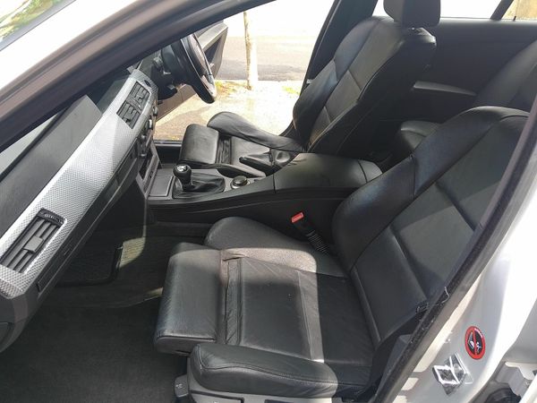 BMW 5-Series Saloon, Diesel, 2007, Silver