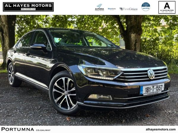 Volkswagen Passat Saloon, Diesel, 2018, Black