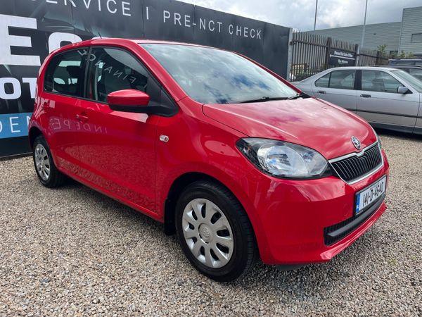 Skoda Citigo Hatchback, Petrol, 2014, Red