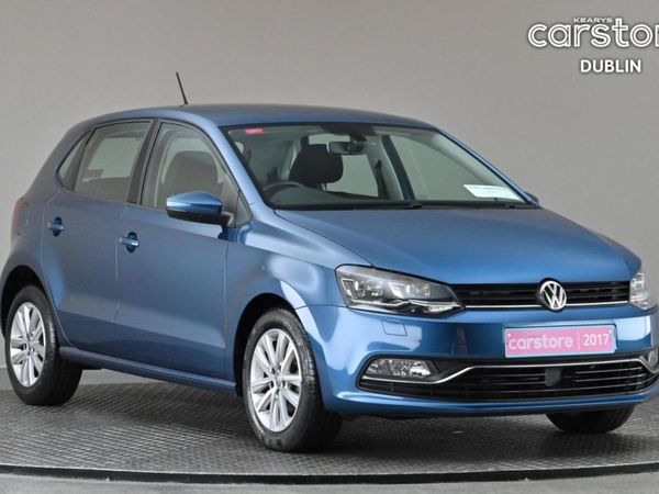 Volkswagen Polo Hatchback, Petrol, 2017, Blue