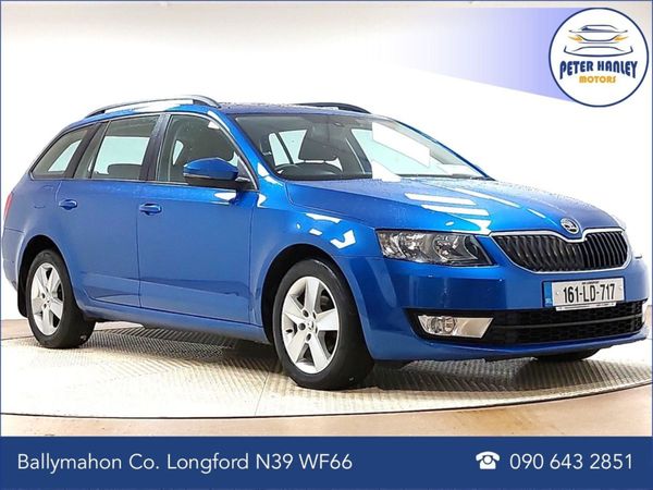Skoda Octavia Estate, Diesel, 2016, Blue