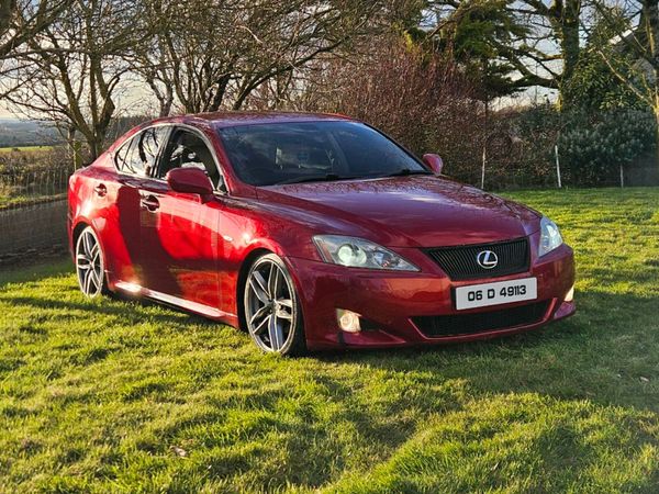 Lexus IS Saloon, Petrol, 2006, Red