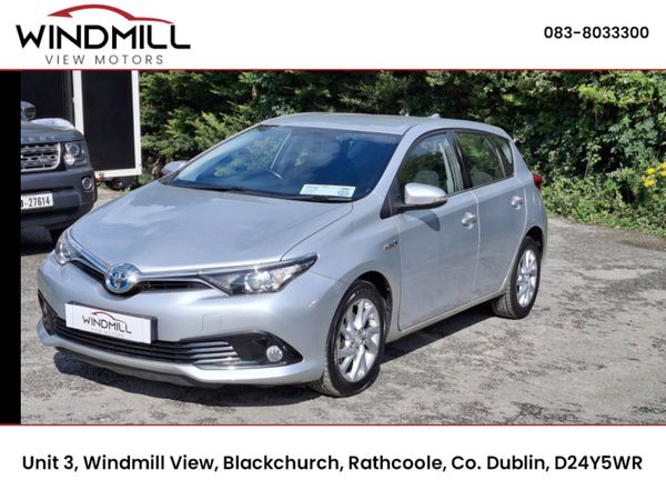 Toyota Auris Hatchback, Petrol Hybrid, 2016, Silver