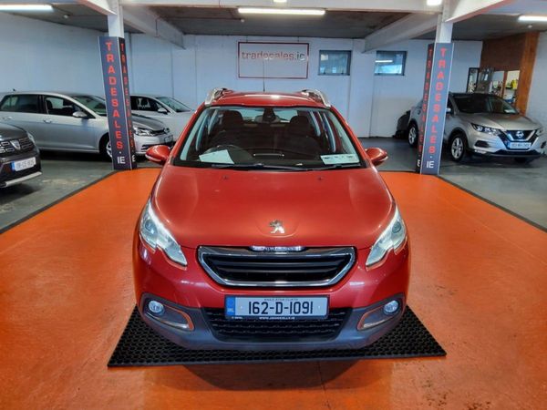Peugeot 2008 SUV, Petrol, 2016, Red