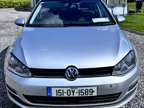 Volkswagen Golf Hatchback, Diesel, 2015, Silver