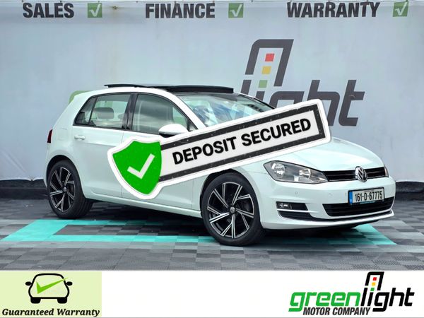 Volkswagen Golf Hatchback, Petrol, 2016, White