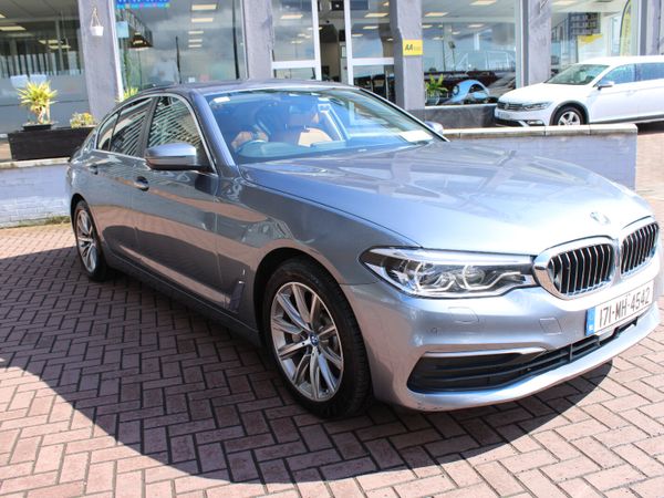 BMW 5-Series Saloon, Petrol Plug-in Hybrid, 2017, Grey